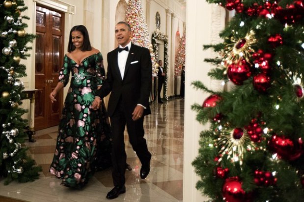 obama christmas